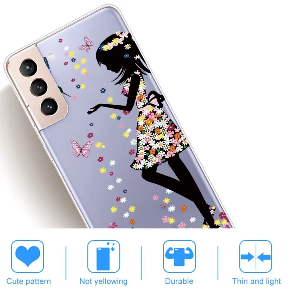 Deco Samsung Galaxy S22 case - Butterfly Girl