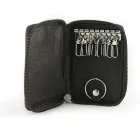 Eight Hook Zip Key Case with Valet