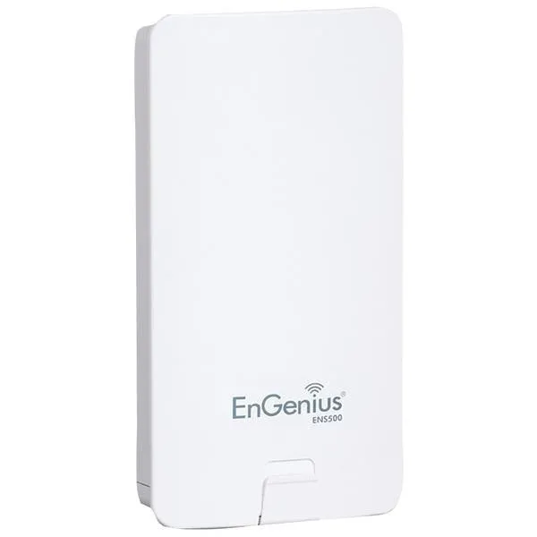 Engenius Technologies,inc Ens500 Is A 5ghz Outdoor Wireless N300 Bridge-ap With Speeds Up To 300mb