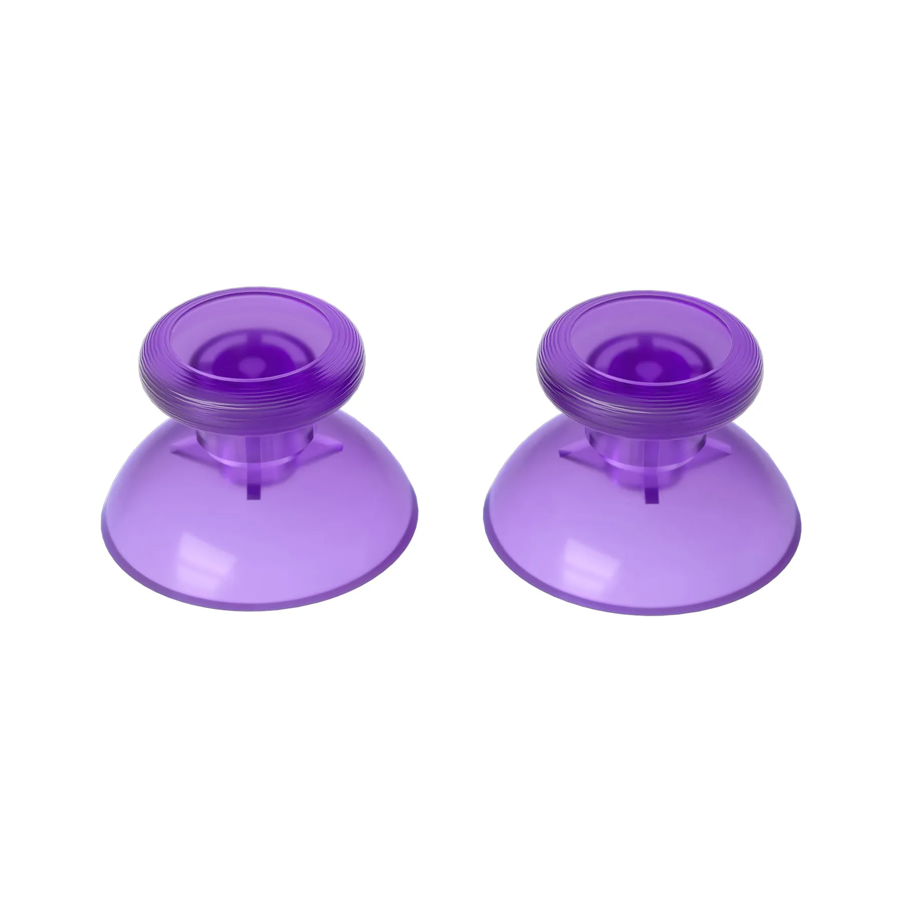 eXtremeRate Clear Atomic Purple Replacement 3D Joystick Thumbsticks, Analog Thumb Sticks with Phillips Screwdriver for Nintendo Switch Pro Controller - KRM534