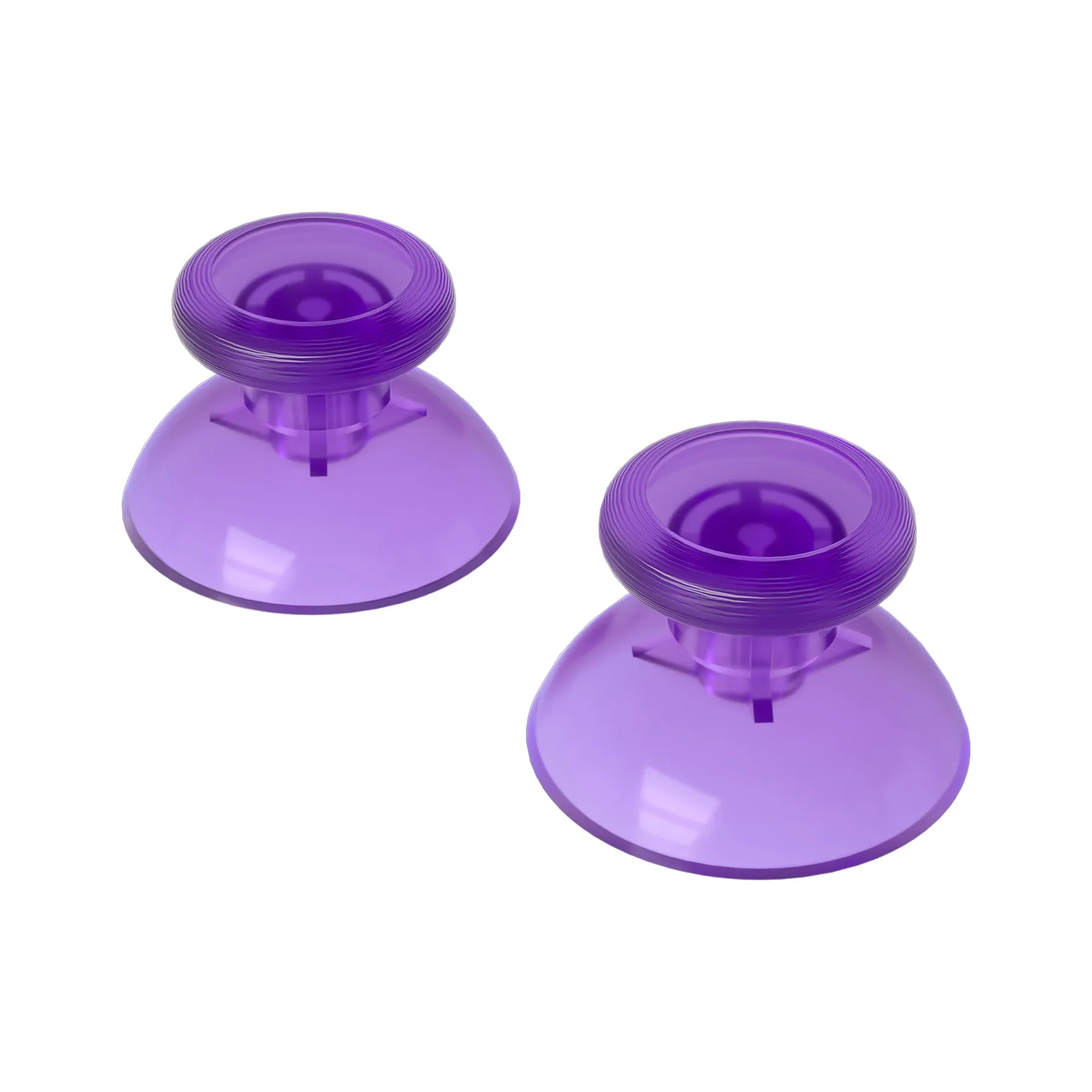 eXtremeRate Clear Atomic Purple Replacement 3D Joystick Thumbsticks, Analog Thumb Sticks with Phillips Screwdriver for Nintendo Switch Pro Controller - KRM534