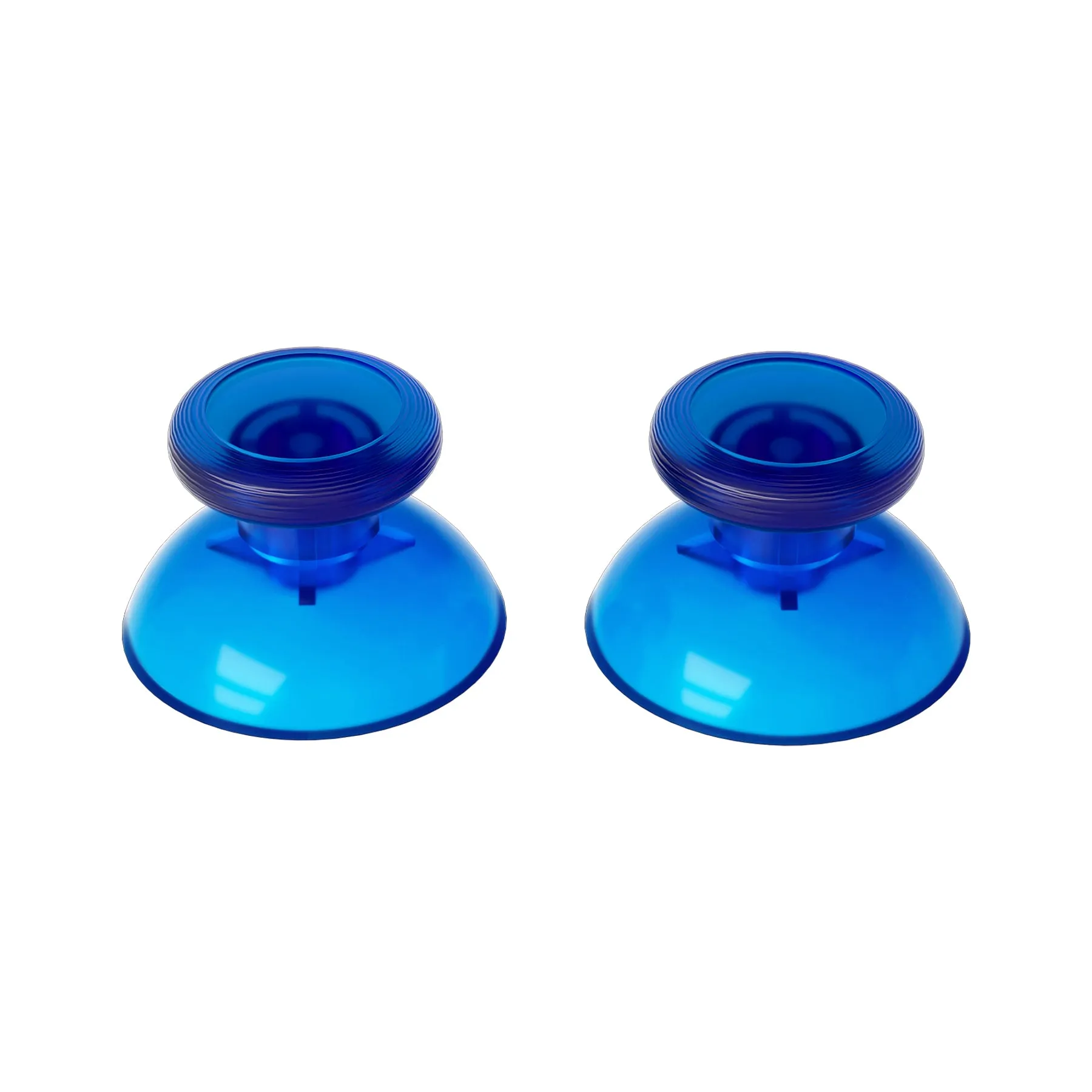 eXtremeRate Clear Blue Replacement 3D Joystick Thumbsticks, Analog Thumb Sticks with Phillips Screwdriver for Nintendo Switch Pro Controller - KRM545