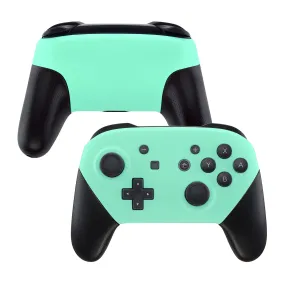 eXtremeRate Mint Green Faceplate and Backplate for Nintendo Switch Pro Controller, DIY Replacement Shell Housing Case for Nintendo Switch Pro - Controller NOT Included - MRP309