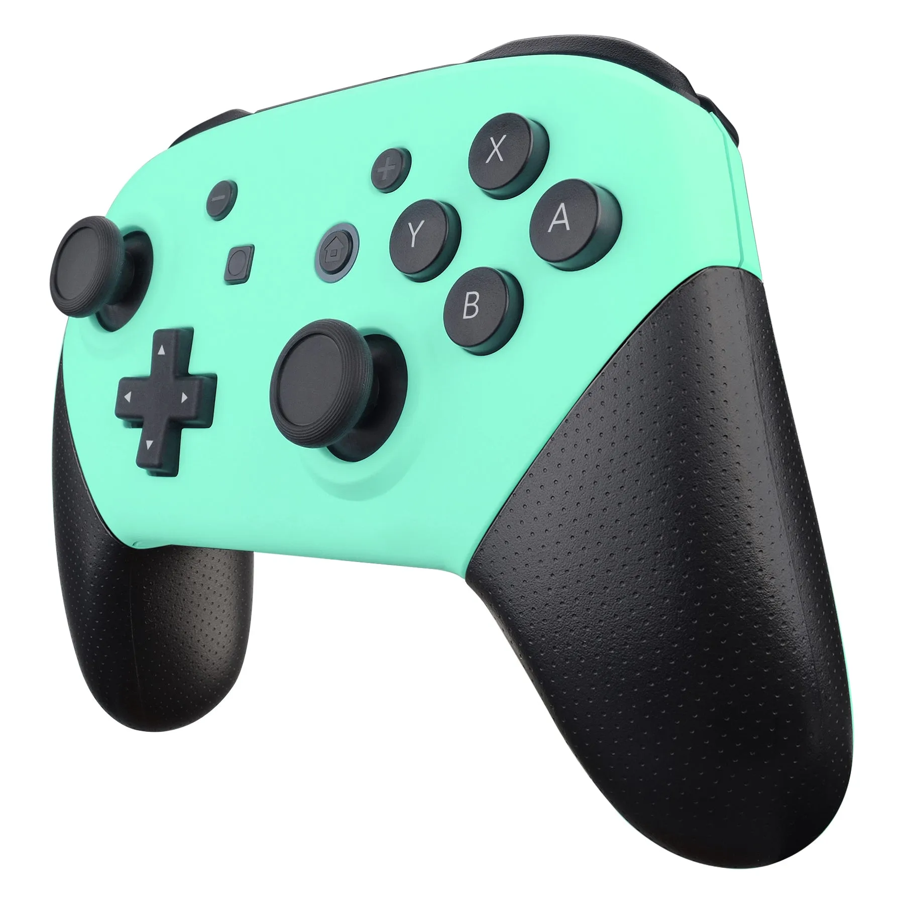 eXtremeRate Mint Green Faceplate and Backplate for Nintendo Switch Pro Controller, DIY Replacement Shell Housing Case for Nintendo Switch Pro - Controller NOT Included - MRP309