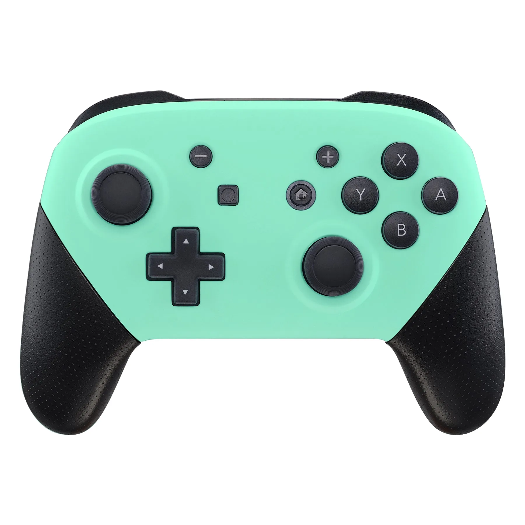 eXtremeRate Mint Green Faceplate and Backplate for Nintendo Switch Pro Controller, DIY Replacement Shell Housing Case for Nintendo Switch Pro - Controller NOT Included - MRP309