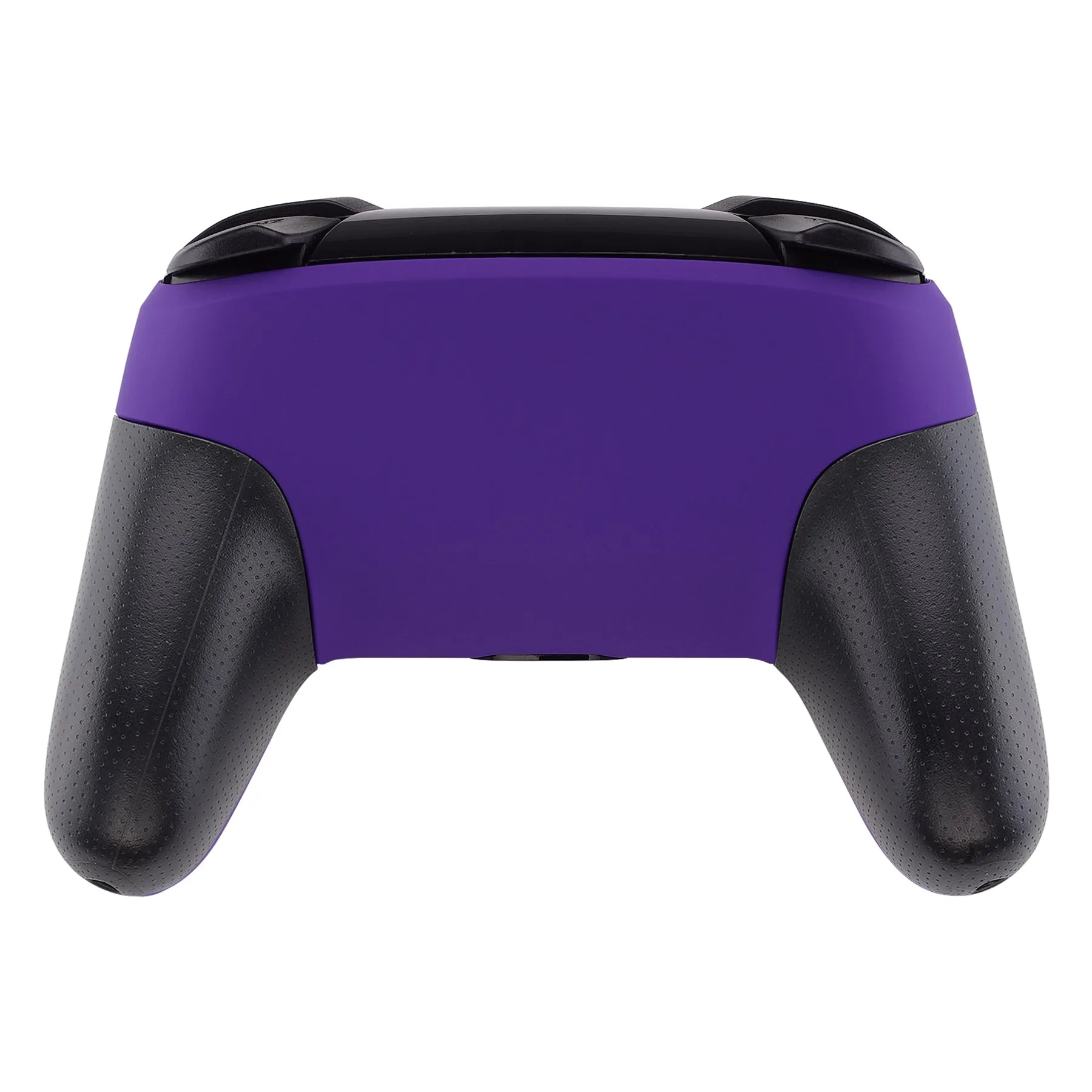 eXtremeRate Purple Faceplate and Backplate for Nintendo Switch Pro Controller, Soft Touch DIY Replacement Shell Housing Case for Nintendo Switch Pro - Controller NOT Included - MRP305