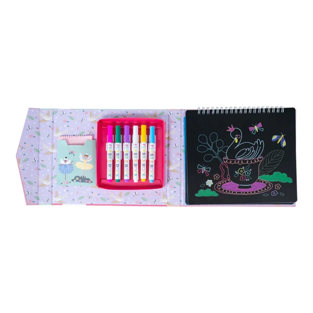 Floss & Rock Chalkboard Sketchbook – Enchanted