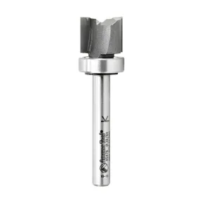 Flush Trim Plunge Router Bit | .615 Dia x 1⁄2 x 3⁄8"Shank with Upper BB | 45476 | 738685454763