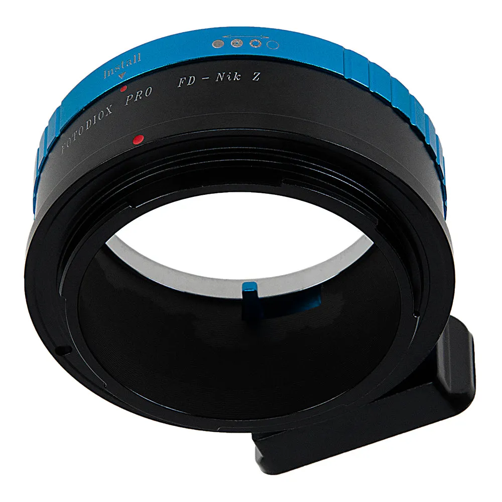 Fotodiox Pro Lens Mount Adapter Compatible with Canon FD & FL 35mm SLR lenses to Nikon Z-Mount Mirrorless Camera Bodies