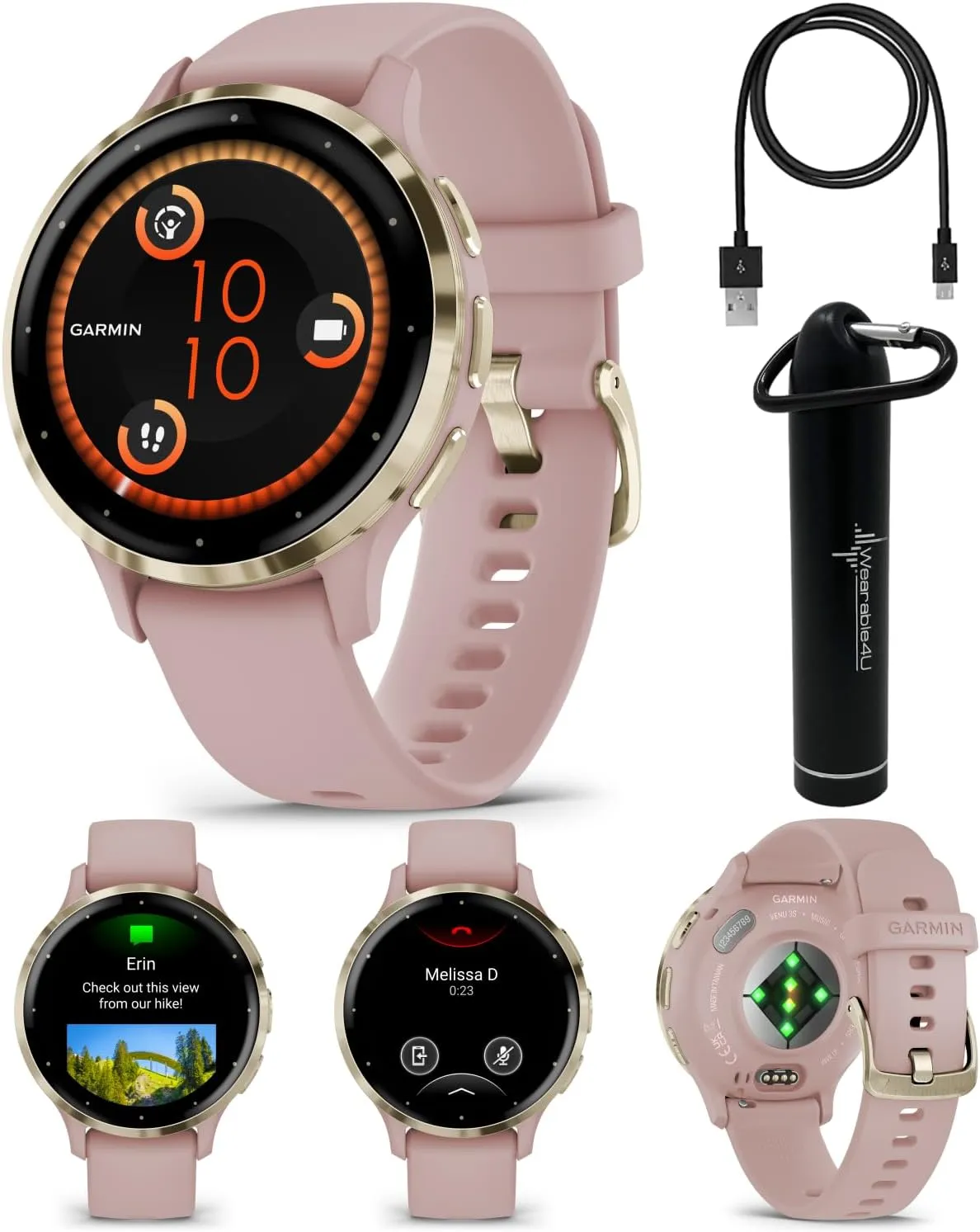 Garmin Venu 3S GPS Smartwatch, 41 mm