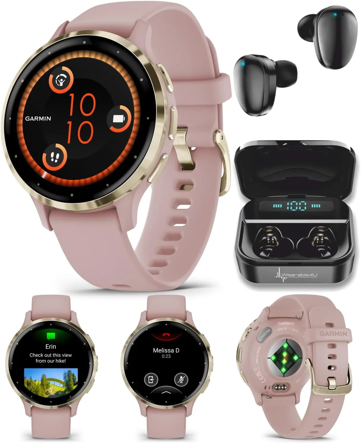 Garmin Venu 3S GPS Smartwatch, 41 mm