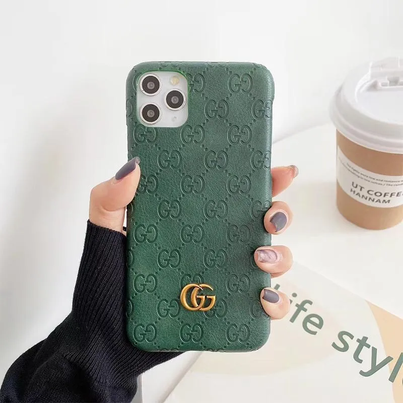 GG Debossed iPhone Case