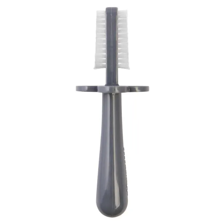 Gray Grabease Double Sided Toothbrush