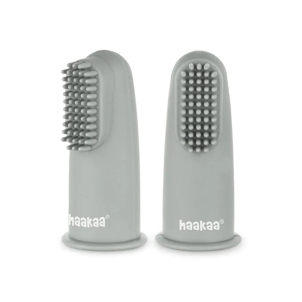 Haakaa Silicone Finger Toothbrush 2 pack