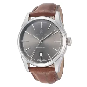 Hamilton Men's American Classic 42mm Leather Automatic Watch H42415591