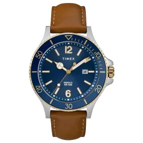 Harborside Date 42mm Leather Band