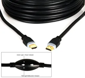 HDMI Male to Male Cable with Built In Repeater 15-Meters