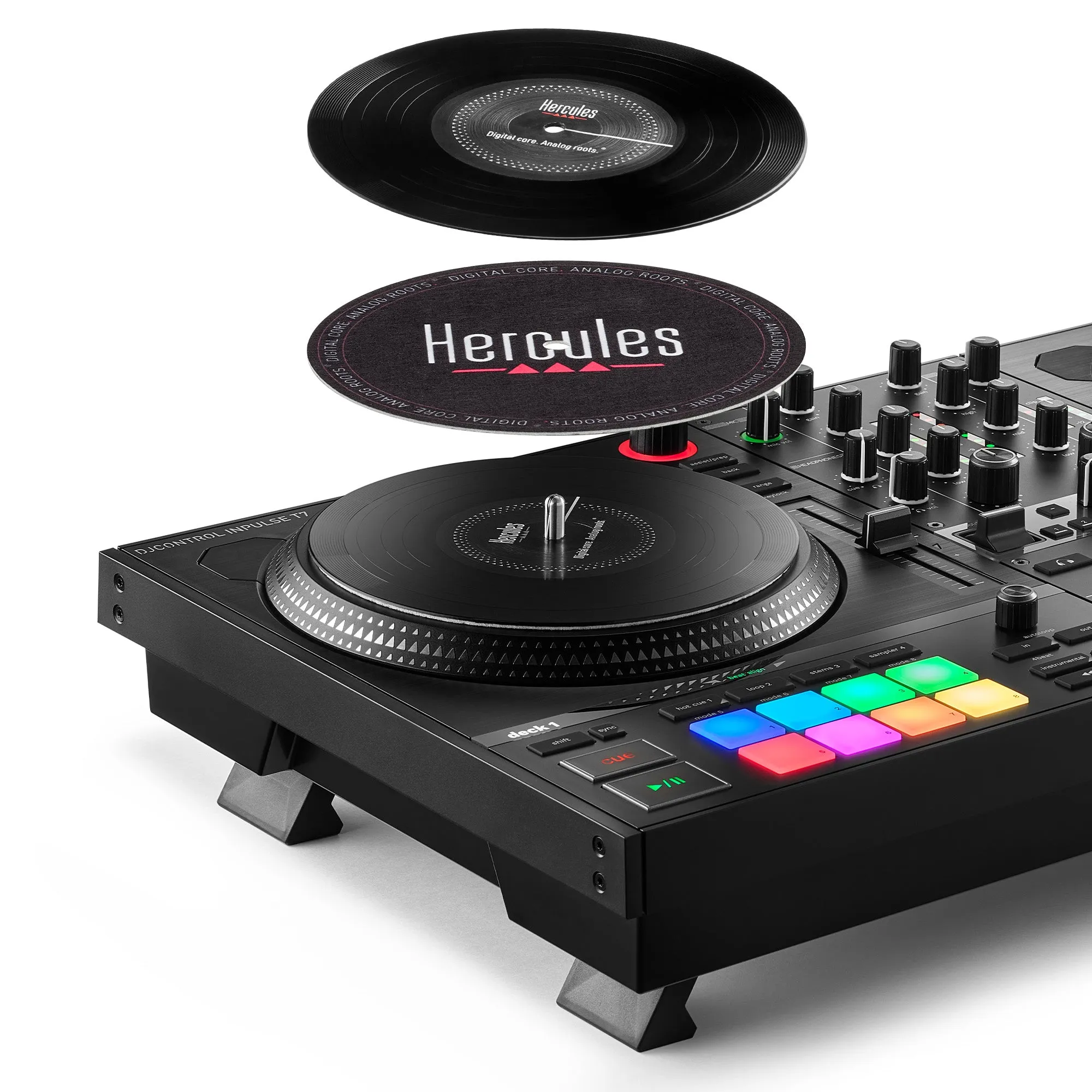 Hercules DJCONTROL-INPULSET7 Motorized DJ Controller