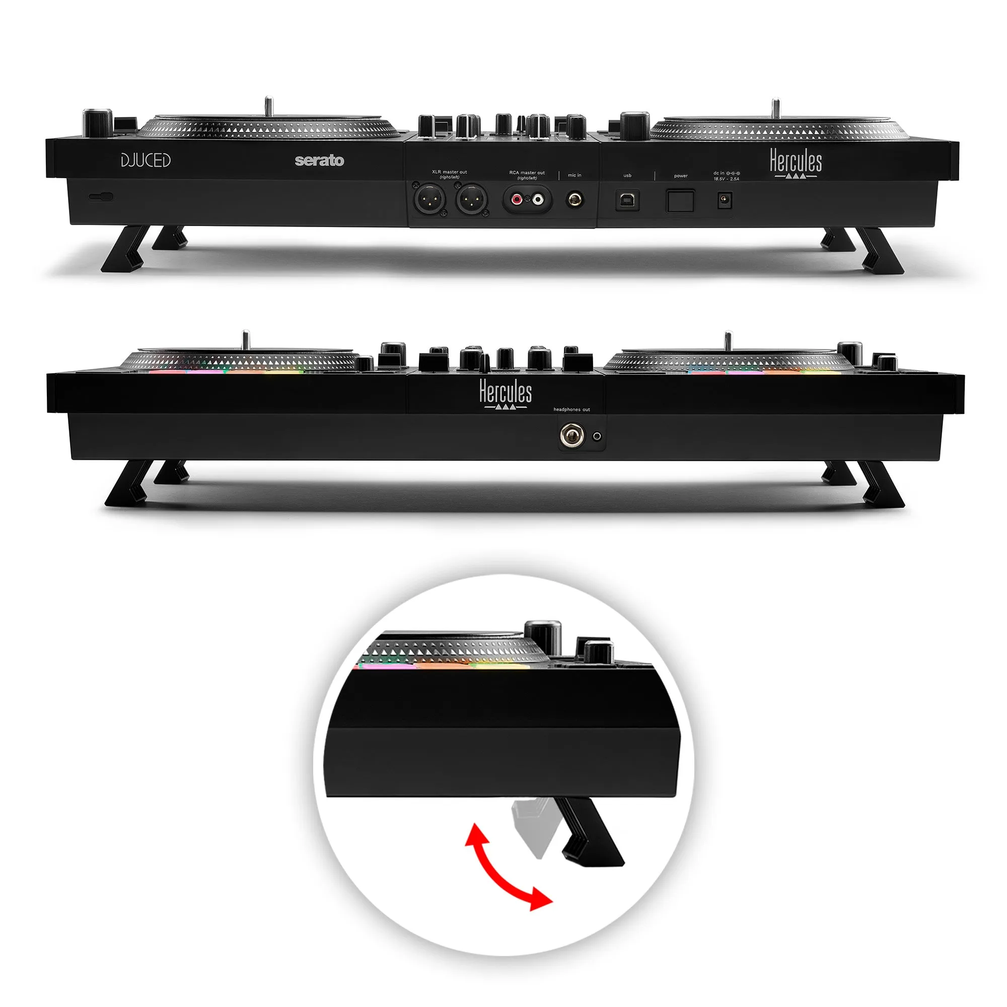 Hercules DJCONTROL-INPULSET7 Motorized DJ Controller