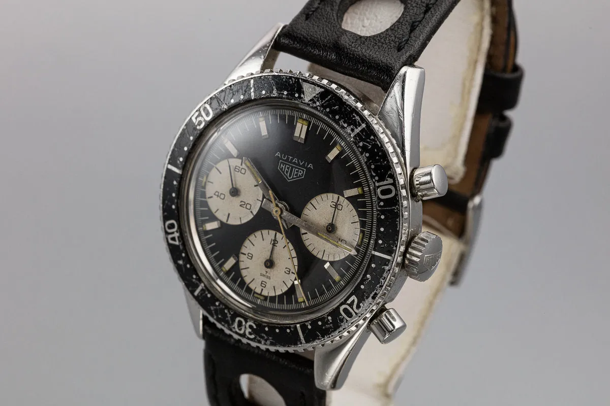 Heuer Autavia 2446 M "Jochen Rindt” Just Serviced with Papers