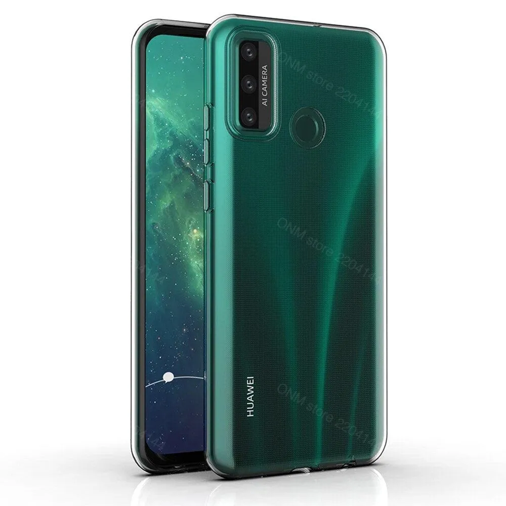 Huawei P Smart (2021) Silicone Gel Ultra Slim Case Clear