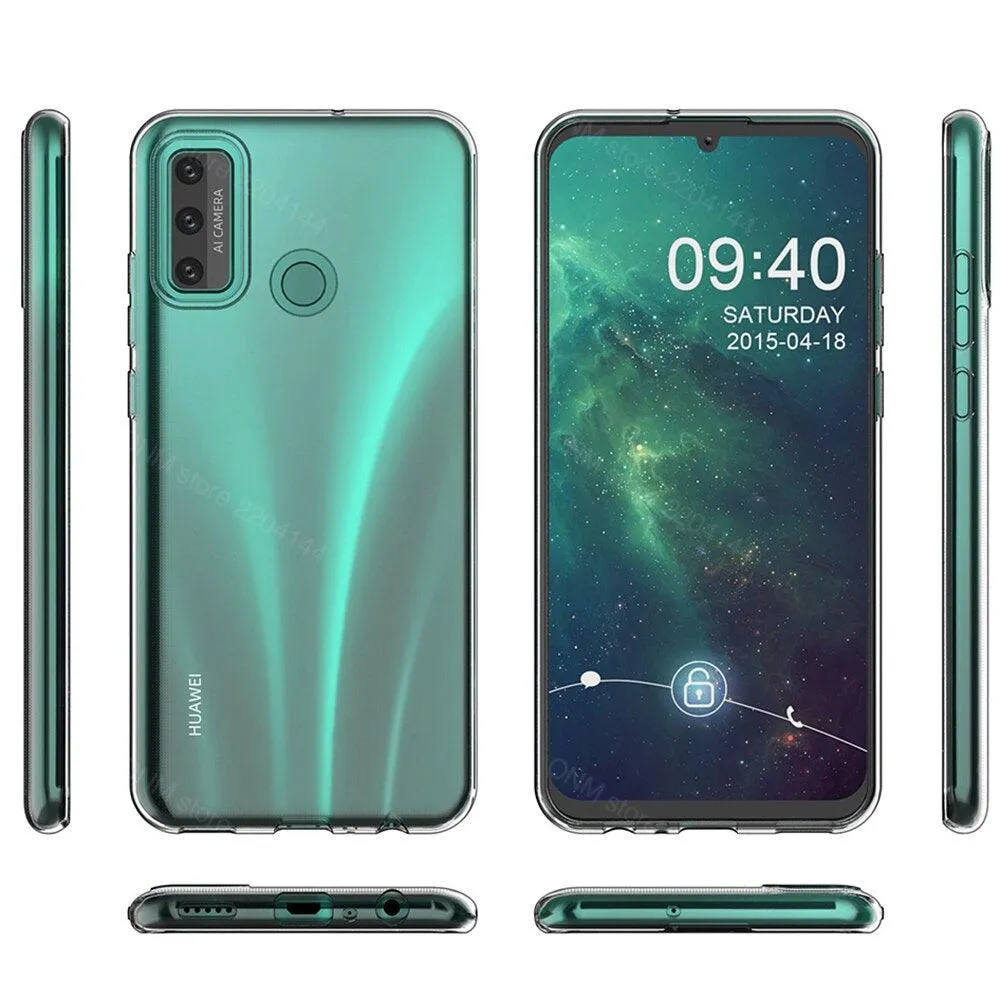 Huawei P Smart (2021) Silicone Gel Ultra Slim Case Clear