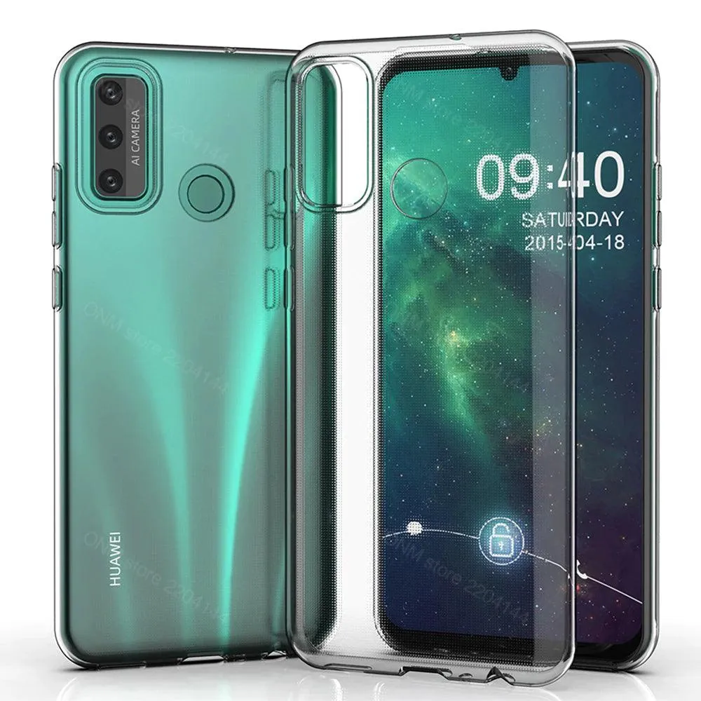 Huawei P Smart (2021) Silicone Gel Ultra Slim Case Clear