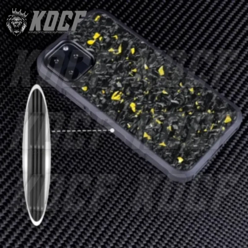 iPhone Forged Carbon Fiber With Flakes for many iPhone's