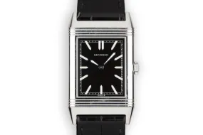 Jaeger LeCoultre Reverso 277.8.62 Black Dial with Box