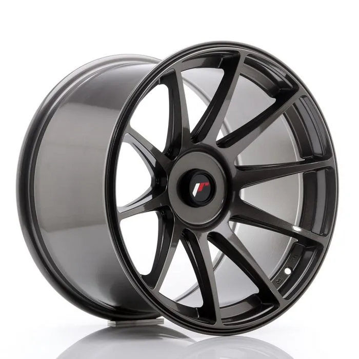 JAPAN RACING - JR WHEELS JR11 18X10.5 ET22-25 CUSTOM PCD HYPER GREY