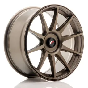 JAPAN RACING - JR WHEELS JR11 18X8.5 ET35-40 CUSTOM PCD DARK BRONZE