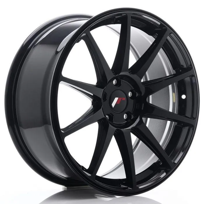 JAPAN RACING - JR WHEELS JR11 19X8.5 ET40 5X112 GLOSS BLACK