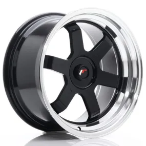 JAPAN RACING - JR WHEELS JR12 17X9 ET25 CUSTOM PCD GLOSS BLACK