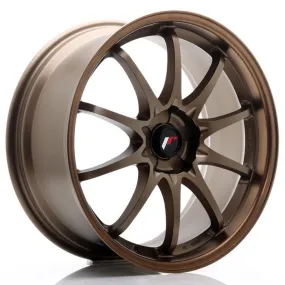 JAPAN RACING - JR WHEELS JR5 19X8.5 ET43 5 STUD CUSTOM PCD DARK ANODIZED BRONZE