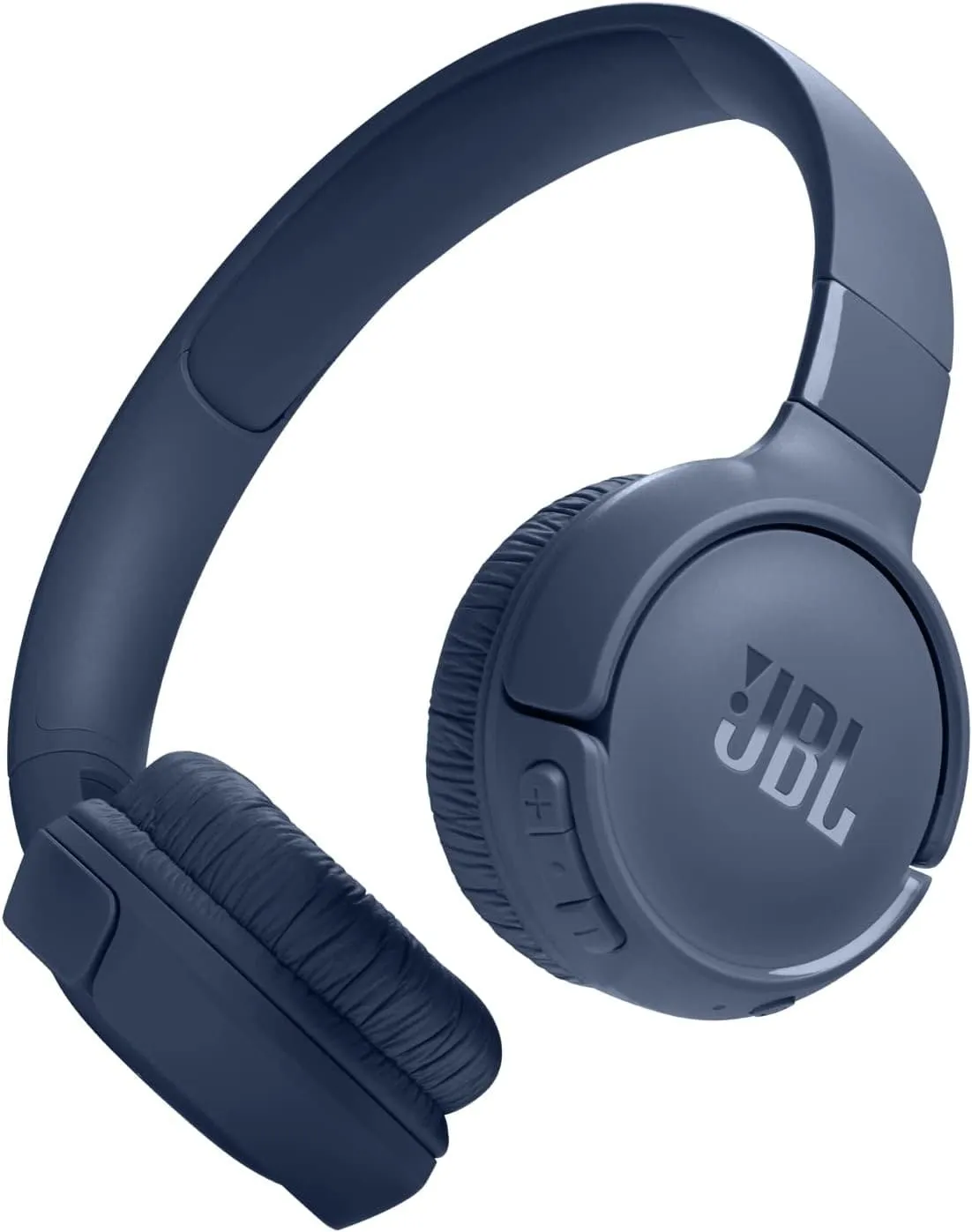 JBL Tune 520BT Wireless On-Ear Headphones, JBL Pure Bass Sound, Bluetooth 5.3, Hands-Free Calls, 57-Hour Battery - Blue