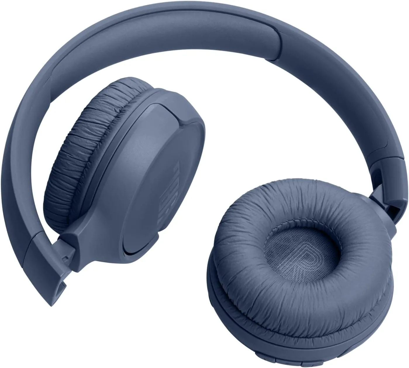 JBL Tune 520BT Wireless On-Ear Headphones, JBL Pure Bass Sound, Bluetooth 5.3, Hands-Free Calls, 57-Hour Battery - Blue