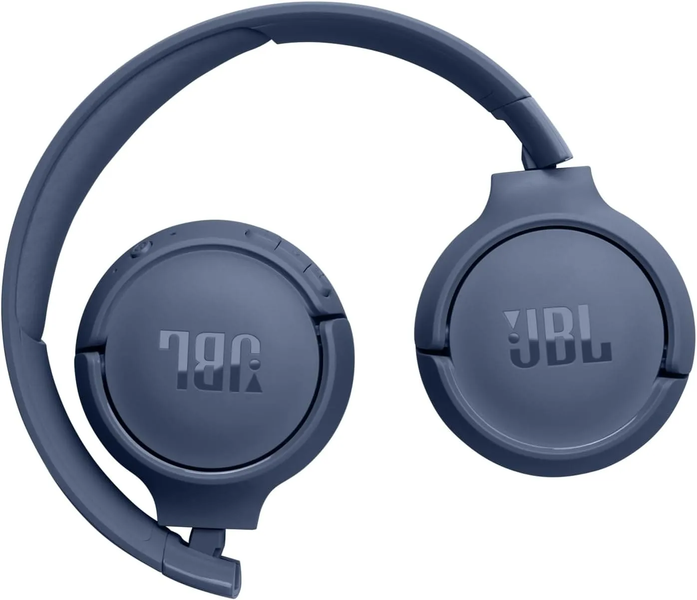 JBL Tune 520BT Wireless On-Ear Headphones, JBL Pure Bass Sound, Bluetooth 5.3, Hands-Free Calls, 57-Hour Battery - Blue