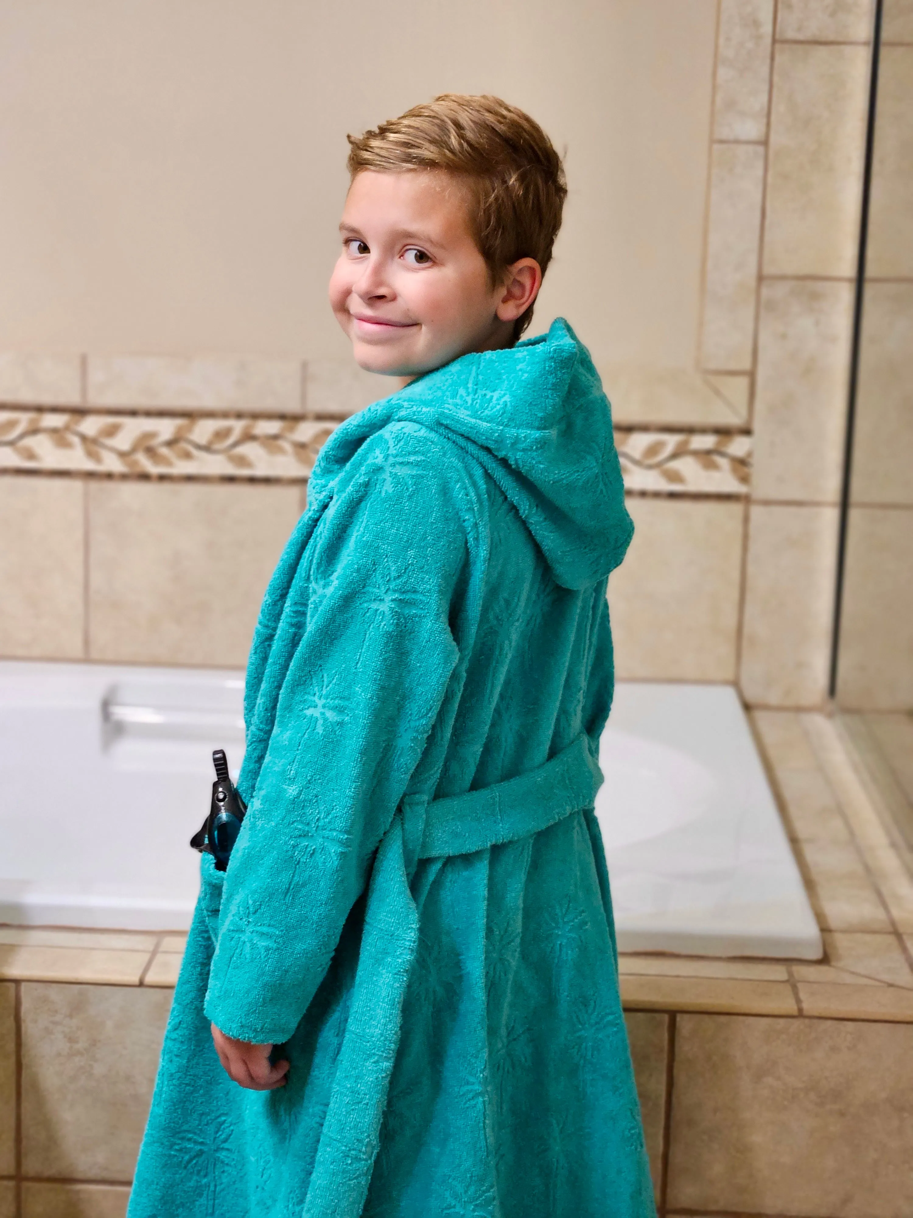 Kids Yvonne Spa Day Robe Pattern (2T-18)