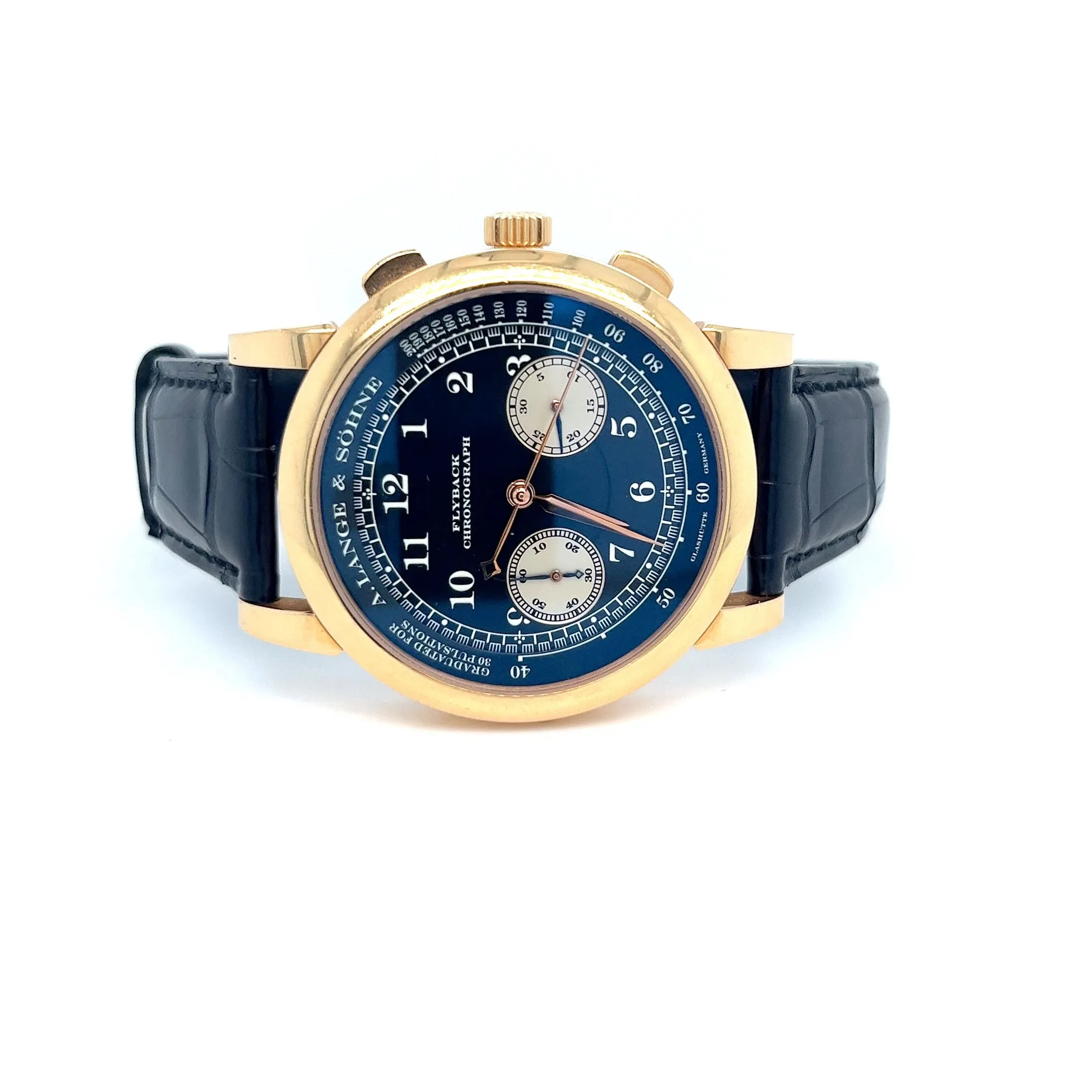 Lange 1815 Chronograph 18kt Yellow Gold Ref 401.031