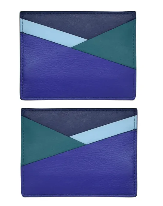 Leather Asymmetric Card Case