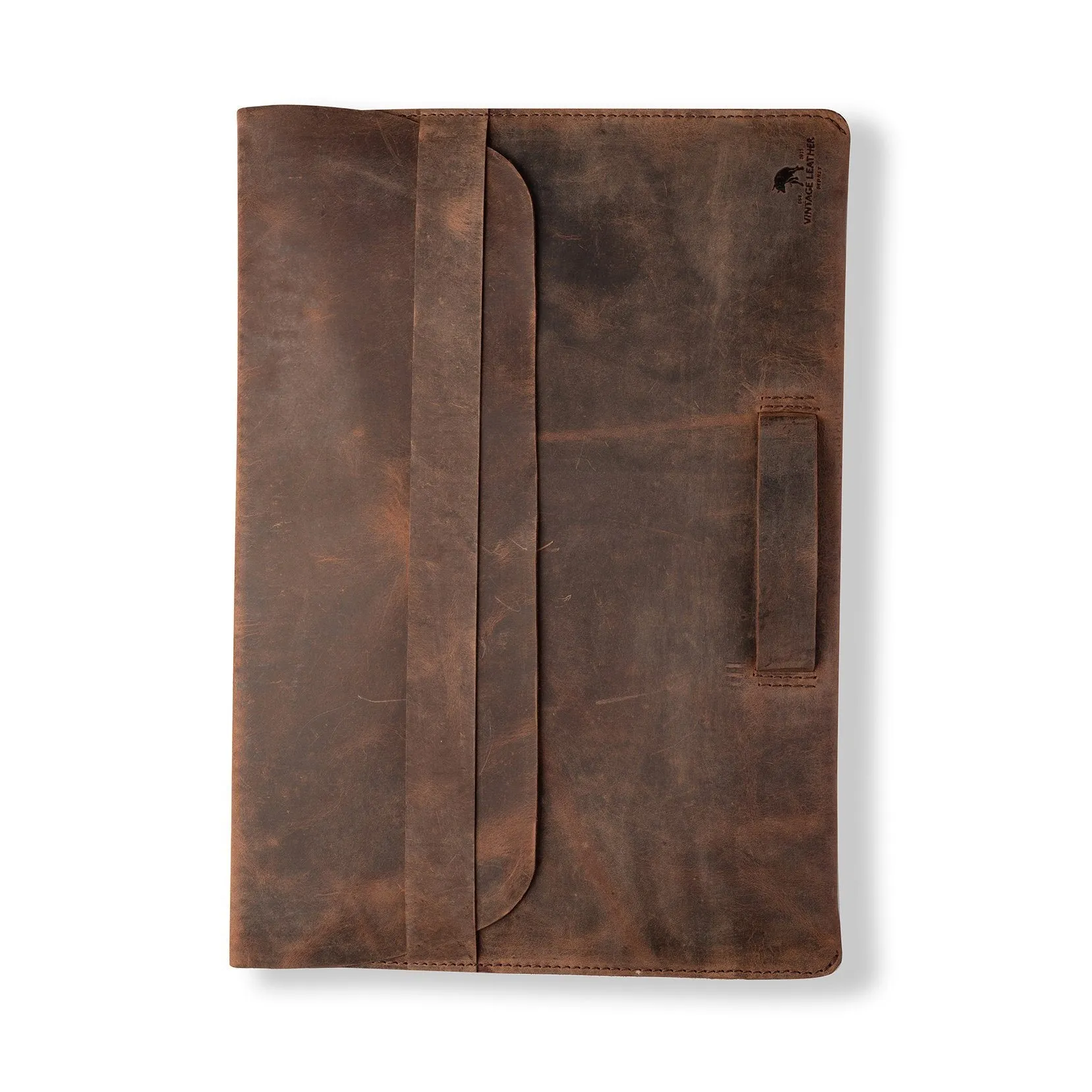 Leather Laptop Sleeve for 13 Inch Laptop Brown - Baxter