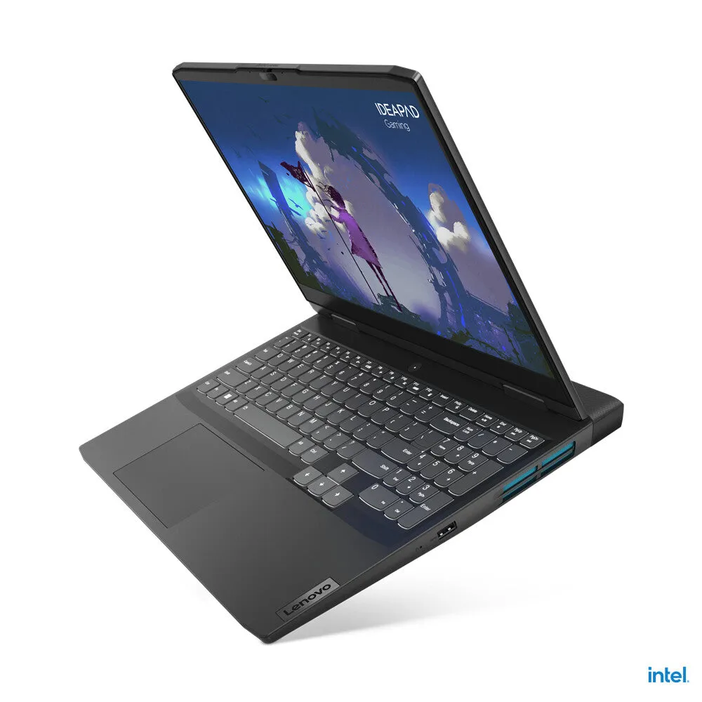 Lenovo IdeaPad Gaming 3 15IAH7 Intel® Core™ i5 i5-12450H Laptop 39.6 cm (15.6") Full HD 16 GB DDR4-SDRAM 512 GB SSD NVIDIA GeForce RTX 3060 Wi-Fi 6 (802.11ax) Windows 11 Home Grey