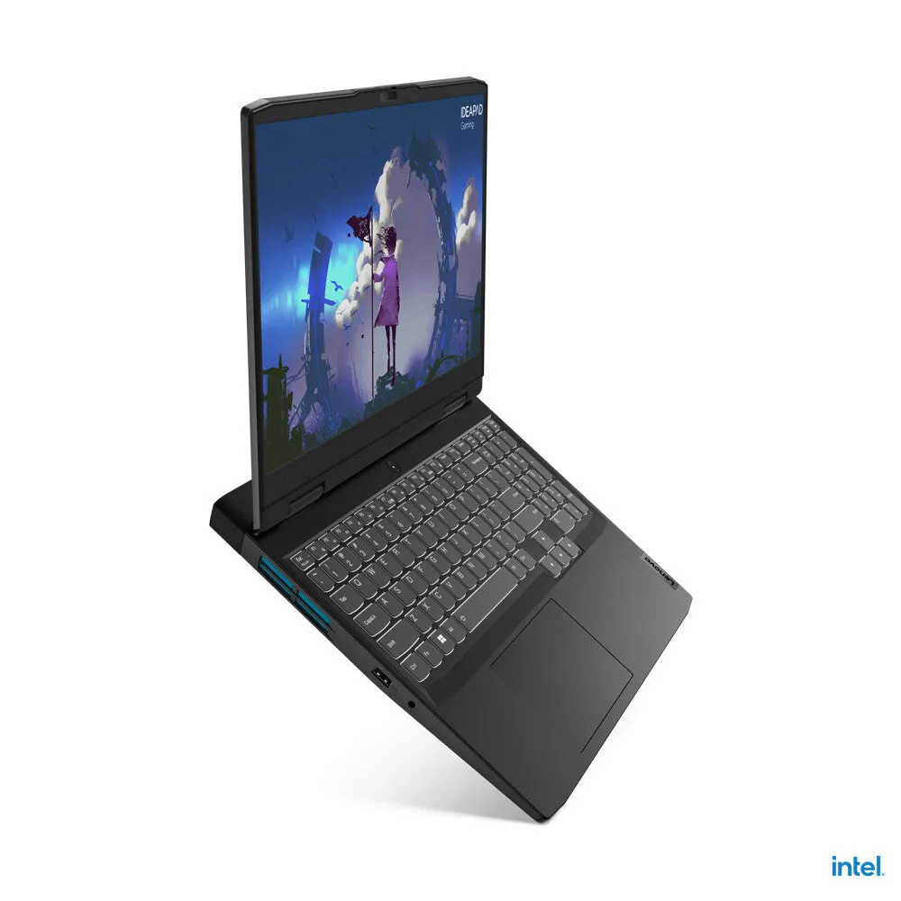 Lenovo IdeaPad Gaming 3 15IAH7 Intel® Core™ i5 i5-12450H Laptop 39.6 cm (15.6") Full HD 16 GB DDR4-SDRAM 512 GB SSD NVIDIA GeForce RTX 3060 Wi-Fi 6 (802.11ax) Windows 11 Home Grey