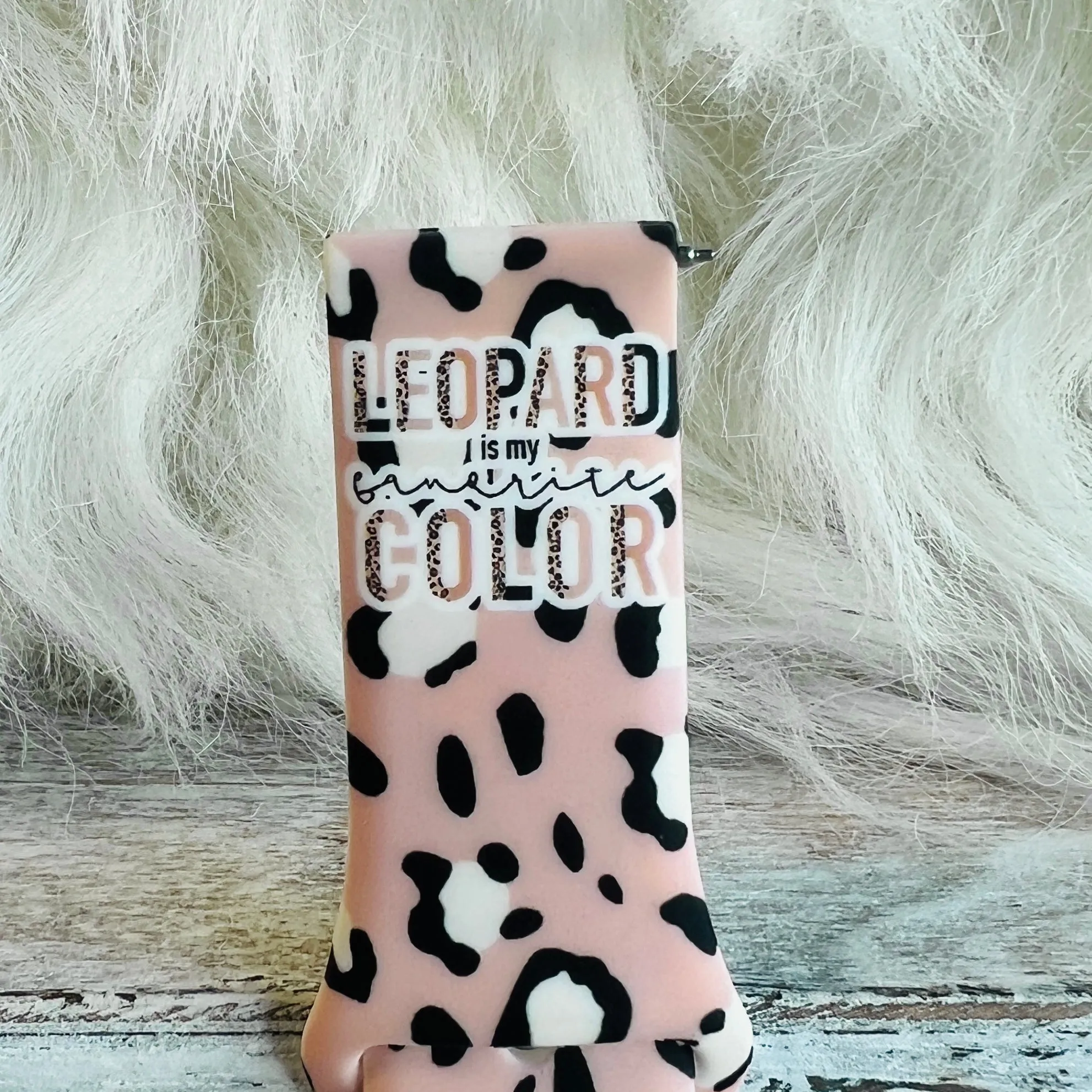 Leopard Is My Favorite Color Print Silicone Band For Samsung Watch