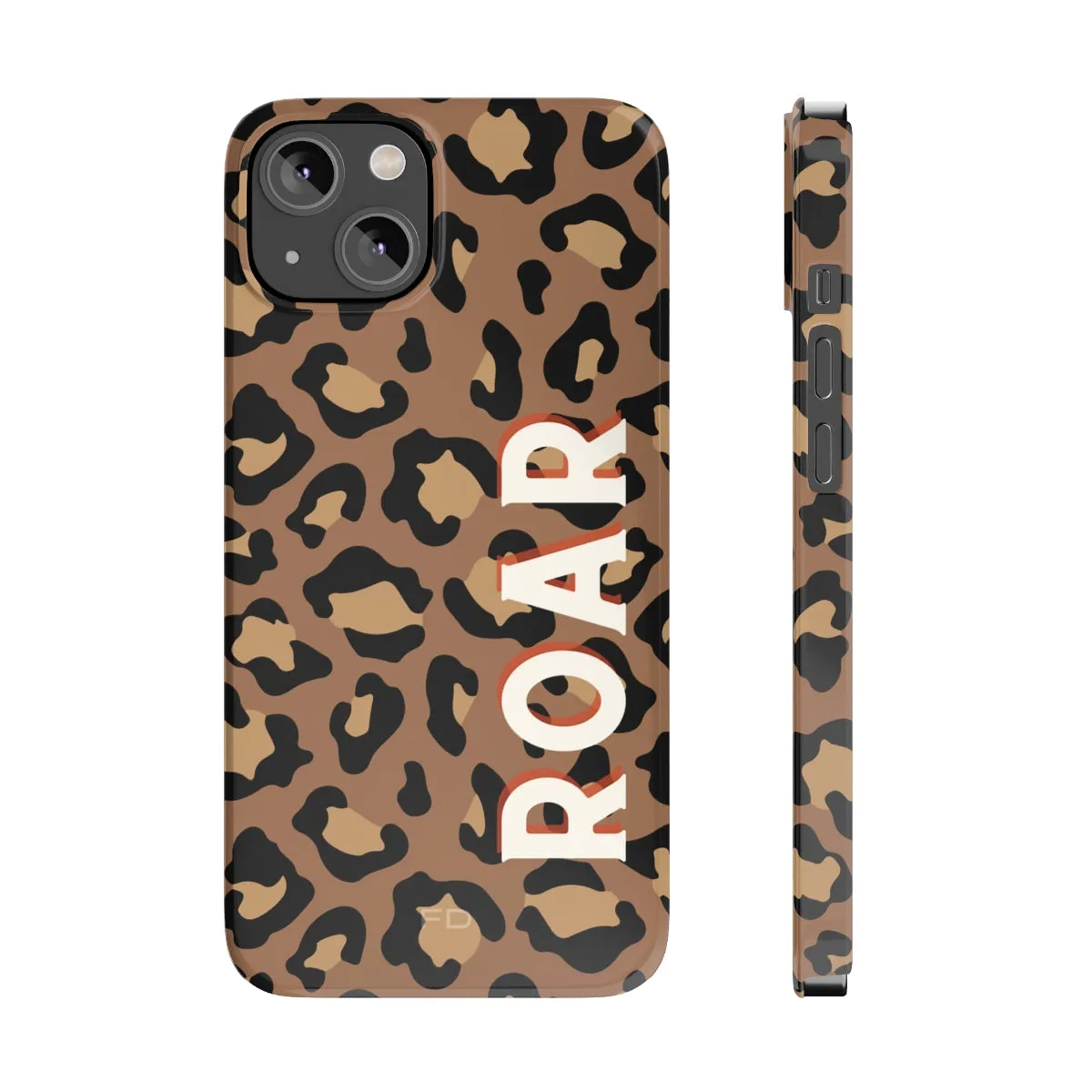 Leopard Print Slim Case for iPhone