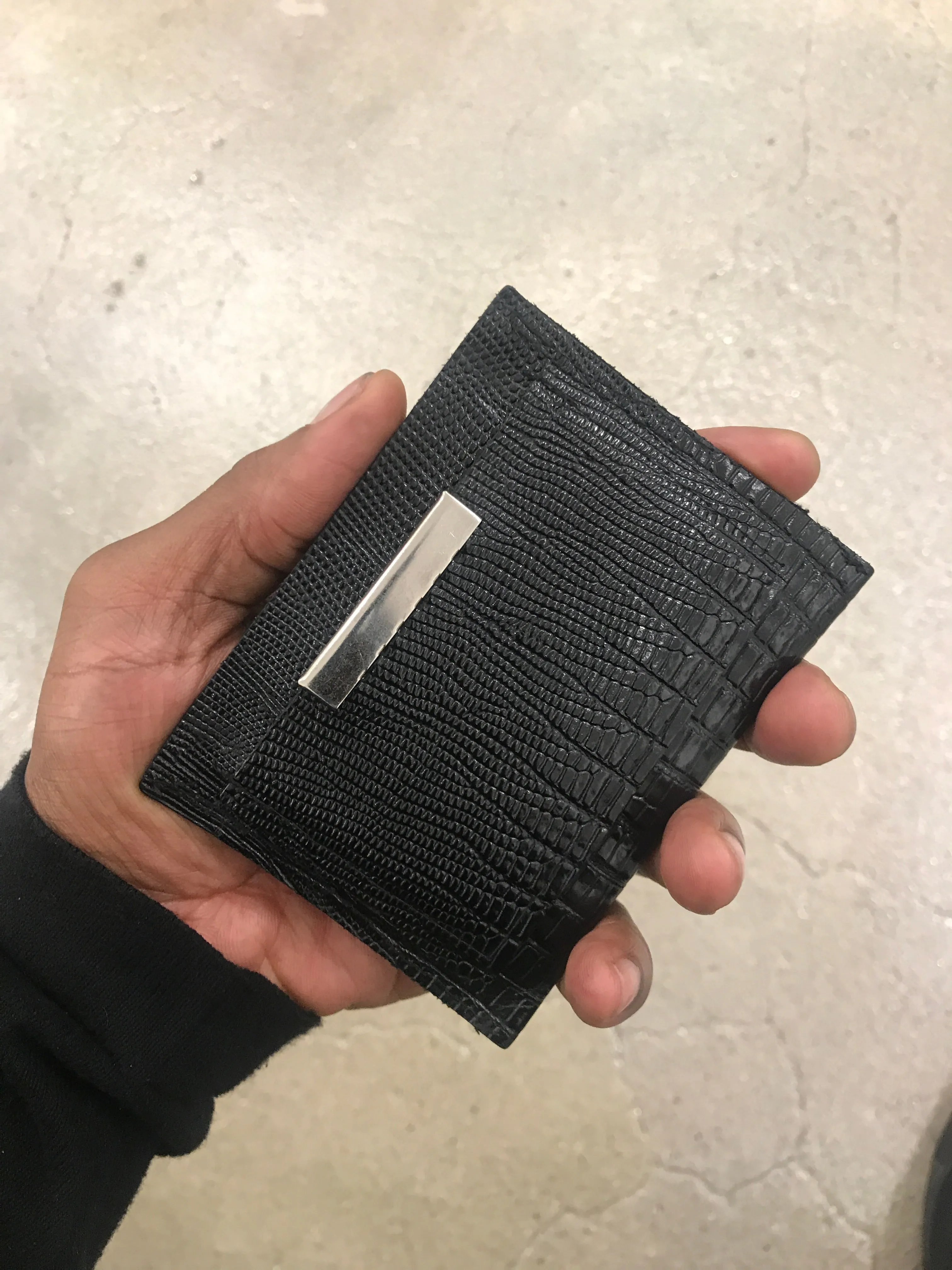 Lizard card case