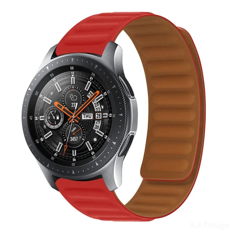 Magnetic Silicone Watch Straps Compatible with the Scuederia Ferrari 22mm Range