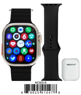 MC805 - Smart Watch and Bluetooth Headphones