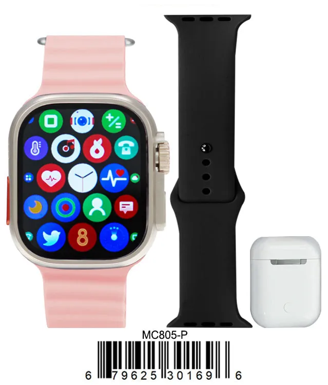 MC805 - Smart Watch and Bluetooth Headphones