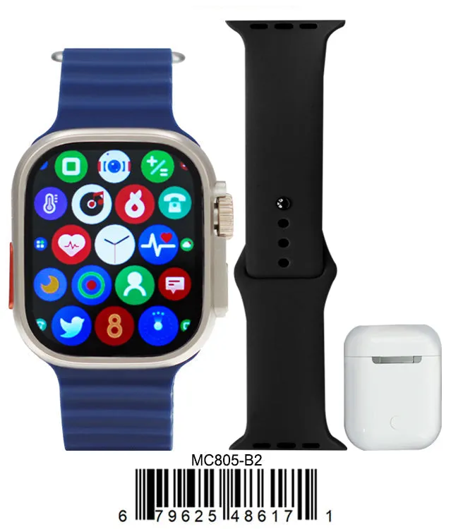 MC805 - Smart Watch and Bluetooth Headphones